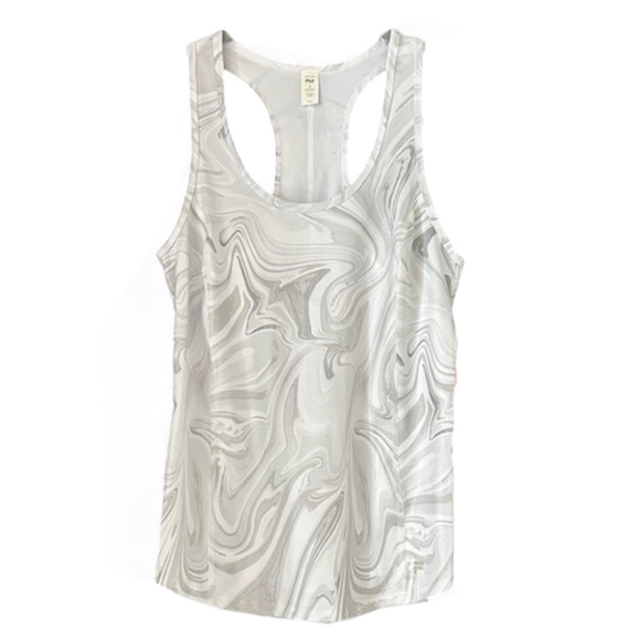 Fila "Marble" Effect Print Tank Top and Flared Skort Tennis Outfit Size Small - Picture 4 of 4